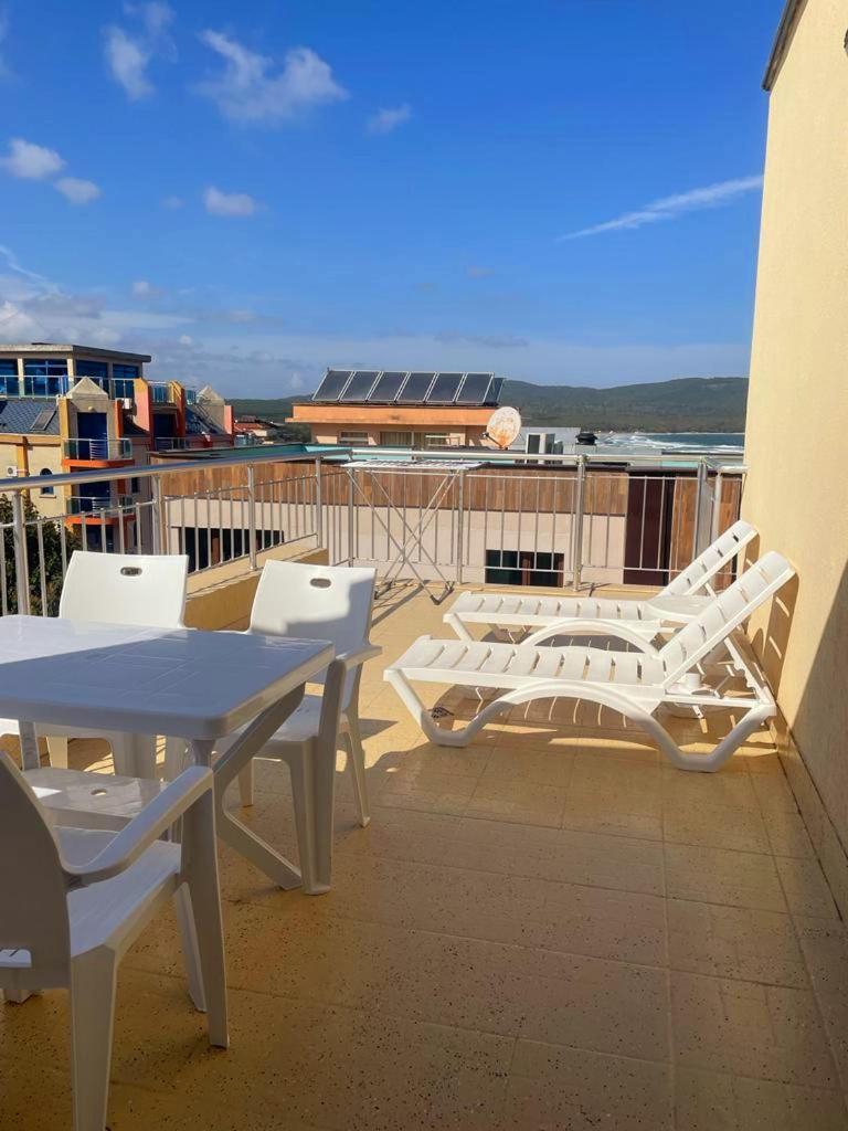 Sunset View Przy Samym Morzu Plazy Apartment Primorsko Ngoại thất bức ảnh